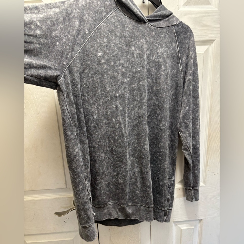 Torrid Gray Hooded Shirt